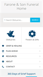 Mobile Screenshot of faroneandsoninc.com